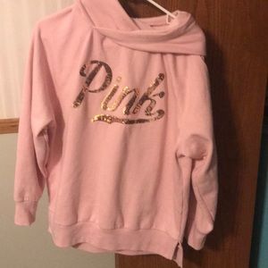 Pink brand hoodie